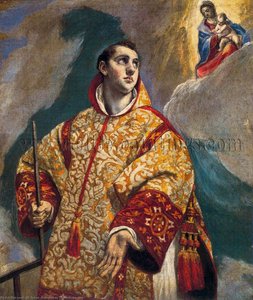 Neitus Jumalanna Lawrence'ile — El Greco