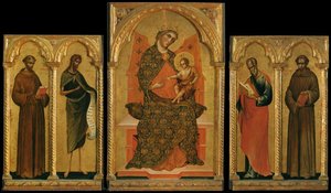 Panels Of A Polyptych — Paolo Veneziano