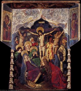 Crucifixion — Bartolomé Bermejo