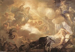 Traum Des Salomon — Luca Giordano