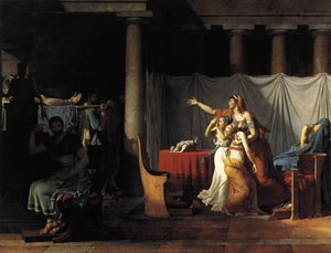 The Lictors Returning To Brutus The Bodies Of His Sons — Jacques-louis David