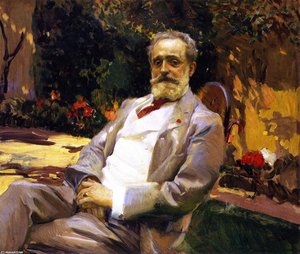 Il Pittore Raimundo De Madrazo Y Garreta — Joaquín Sorolla Y Bastida