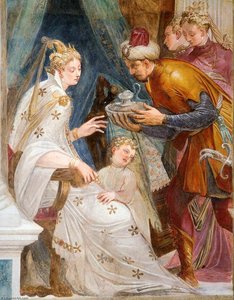 Room Of Sofonisba (detail) — Giovanni Battista Zelotti