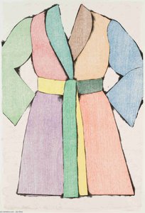 La Robe De Bain En Bois Gravé — Jim Dine