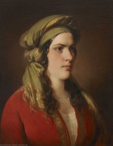 Portrait Of Rosa Dirsch — Friedrich Ritter Von Amerling