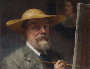 Self-portrait — Lourens Alma Tadema