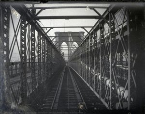 Bridge From Train, Brooklyn, Ny — George Bradford Brainerd