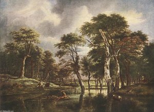 The Hunt — Jacob Isaackszoon Van Ruisdael