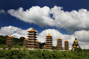 Eight Pagodas — Fo Guang Shan Buddha Museum