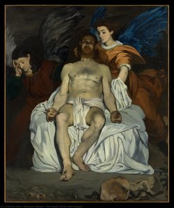 The Dead Christ With Angels — Édouard Manet