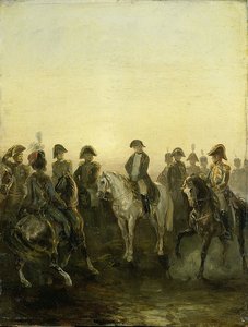 Napoleon And His Staff — Charles Rochussen