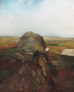 Autumn Study, View Over Hanging Rock, Newport, R.i. — John La Farge