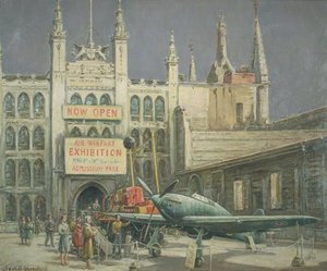 A Hurricane At The Guildhall, London — Frank Ernest Beresford