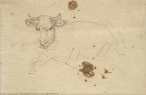 Cow Lying Down — फ़र्डिनेंड हॉडलर