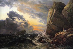 Morning After A Stormy Night — Johan Christian Claussen Dahl