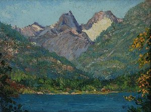 Autumn At Stehekin, (painting) — Mary Agnes Yerkes