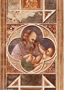 Circoncision (sur La Bande Décorative) — Giotto Di Bondone