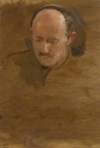 Lieutenant Colonel Maurice Hankey (1877–1963), Secretary Of The War Cabinet (preparatory Study For 'the Supreme War Council In Session At Versailles On 3rd July 1918') — Herbert Arnould Olivier