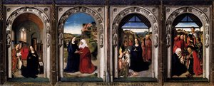 Triptych Of The Virgin — Aelbrecht Bouts