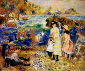 Discover Pierre-auguste Renoir’s ‘children By The Sea In Guernsey.’ A Radiant Impressionist Masterpiece Capturing Seaside Joy & Light. Explore Its Technique, History & Timeless Beauty. Children By The Sea In Guernsey Artworks_database /en/art/pierre-au — Pierre-auguste Renoir