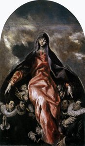 The Madonna Of Charity — El Greco