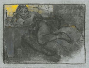 Absinth (kadın Çalışması) — Alphonse Mucha