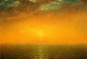 Sunset On The Sea — John Frederick Kensett