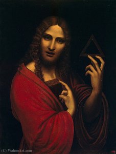 Christ With The Symbol Of The Trinity — Giampietrino