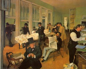 Výstava Bavlně V Novém Orleansu (1873) – Dílo Edgar Degase, Impresionistického Realista — Hilaire-germain-edgar Degas