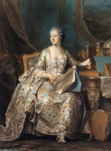 Marquise De Pompadour — Maurice Quentin De La Tour
