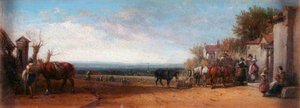 An Inn Door Near Gravesend — Sir Augustus Wall Callcott