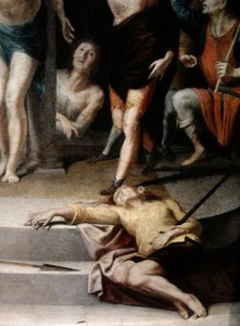 Flagellation Of Christ (detail). — Pedro De Campaña