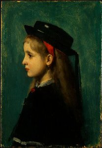 Alsatian Girl — Jean-jacques Henner