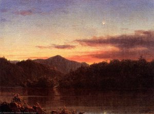 The Evening Star — Frederic Edwin Church