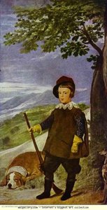 Il Principe Baltasar Carlos Alla Caccia — Diego Rodríguez De Silva Y Velázquez