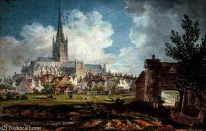 Norwich Cathedral From The South-east — Edward Dayes