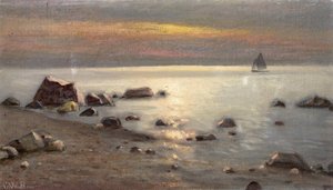 Strand Ved Ogne, Jæderen — Carl Wilhelm Barth