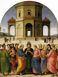 Marriage Of The Virgin — Pietras Perugino