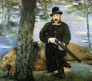 Portrait De M. Pertuiset, Le Chasseur De Lions — Édouard Manet