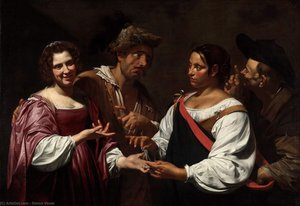 The Fortune Teller — Simon Vouet