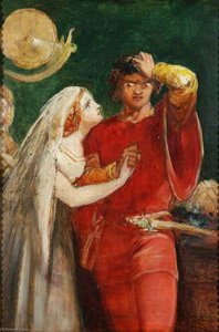 Othello Und Desdemona — Sir John Everett Millais