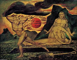 The Body Of Abel Found By Adam ^ Eve — William Blake