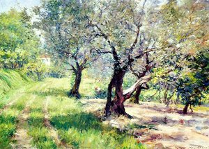 El Olivar — William Merritt Chase