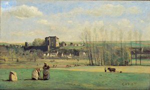 Paesaggio Di La Ferté-milon — Jean-baptiste-camille Corot