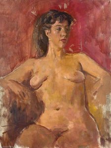 Seated Female Nude — Augustus Edwin John