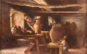 Interior Of Ewenny Pottery — John Henry Frederick Bacon