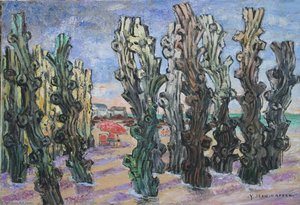 Brise Lames À Paramé (titre Inscrit) — Yvonne Jean Haffen