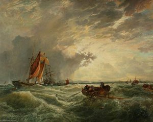 Edinburgh From Leith Roads — Samuel Bough