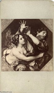 Giuseppe Fugge La Moglie Di Putifar — Carlo Cignani