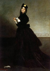The Lady With The Glove — Carolus-duran (charles-auguste-emile Durand)